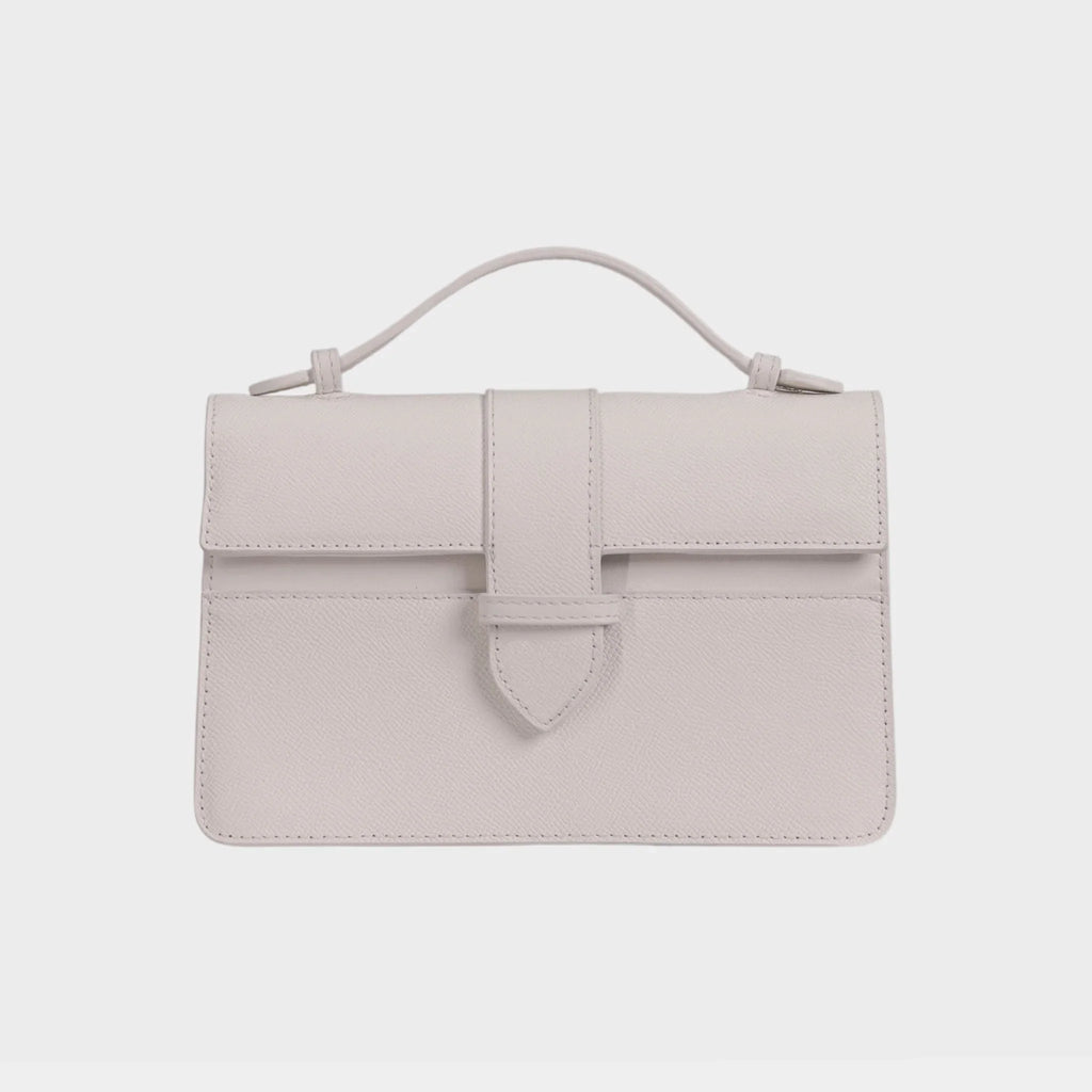 Bolsa Lille Branca couro Epsom