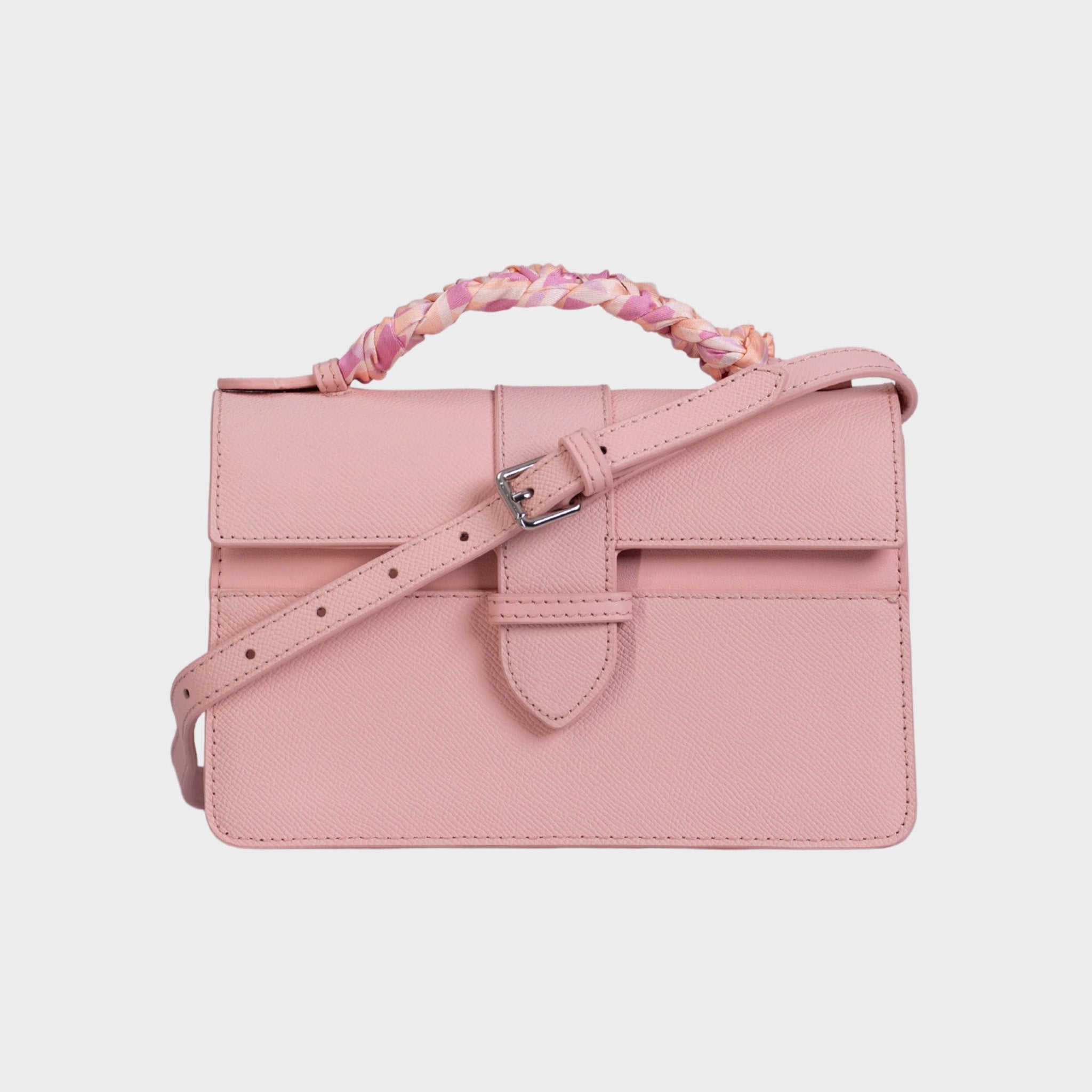 Bolsa Lille Blush Couro Epsom