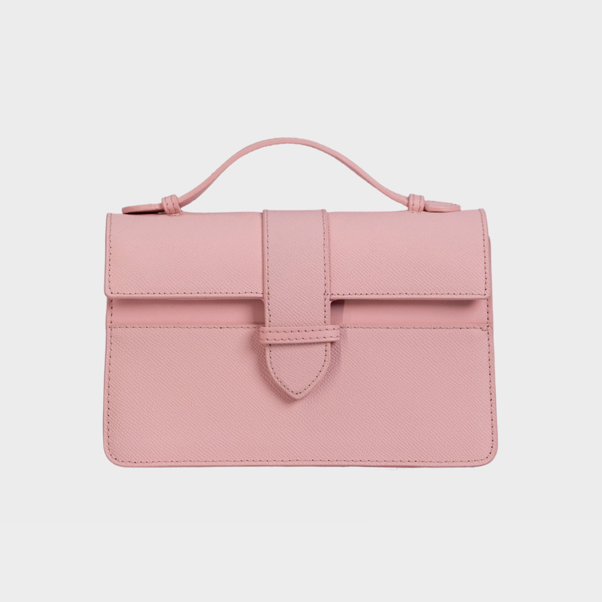 Bolsa Lille Blush Couro Epsom