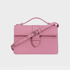Bolsa Lille Croco Rosa