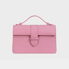 Bolsa Lille Croco Rosa