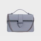 Bolsa Lille Azul couro Epsom