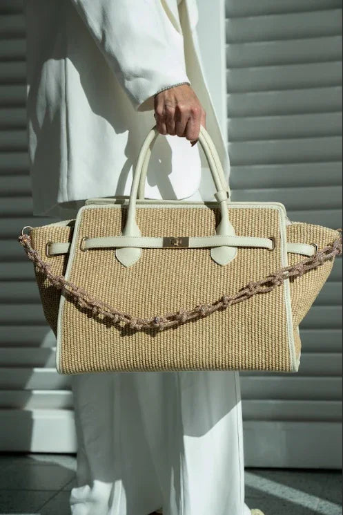 Bolsa La Provence Média Off White