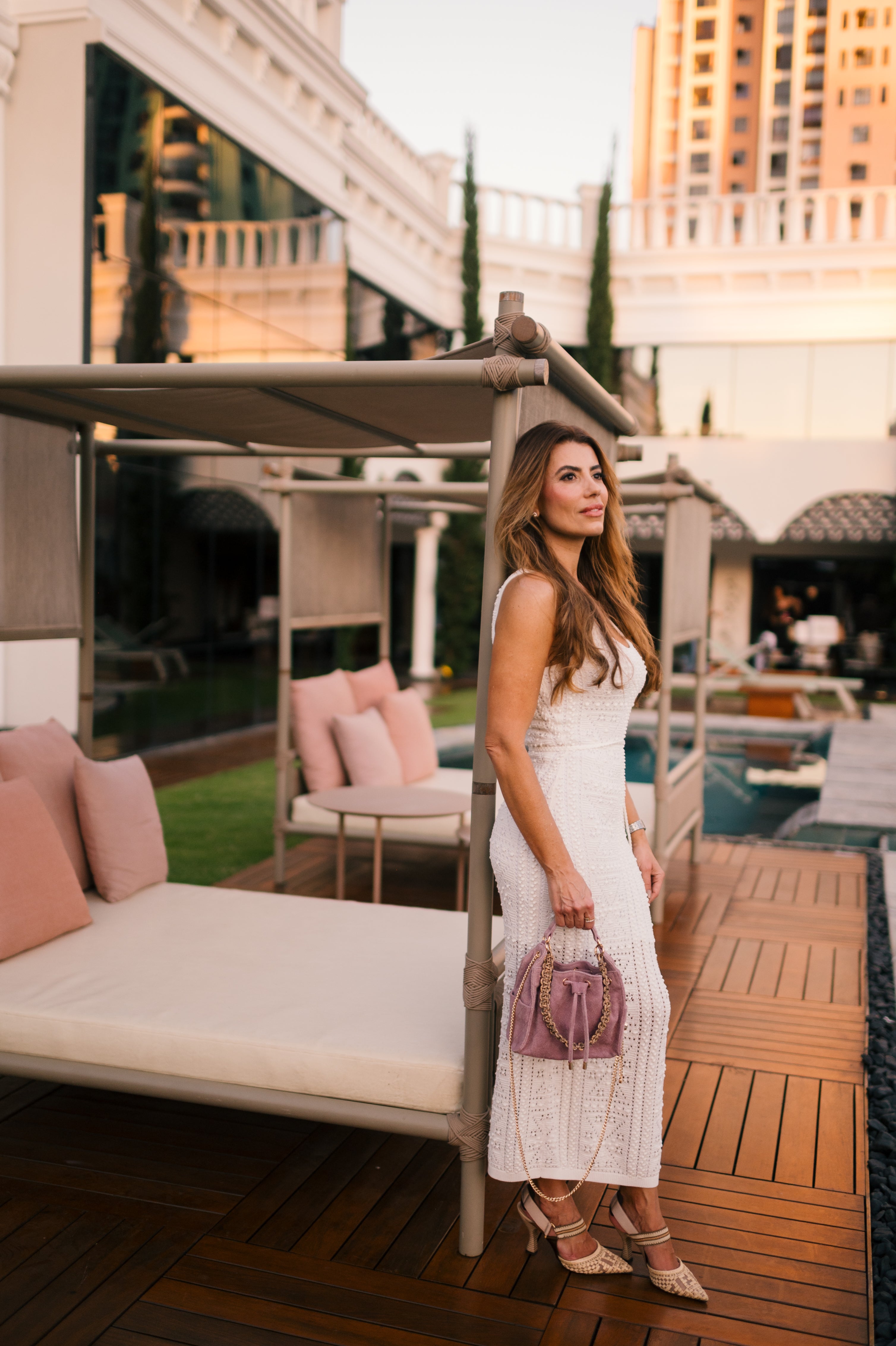 Bolsa Méribel Blush