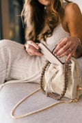 Bolsa Méribel Areia mini
