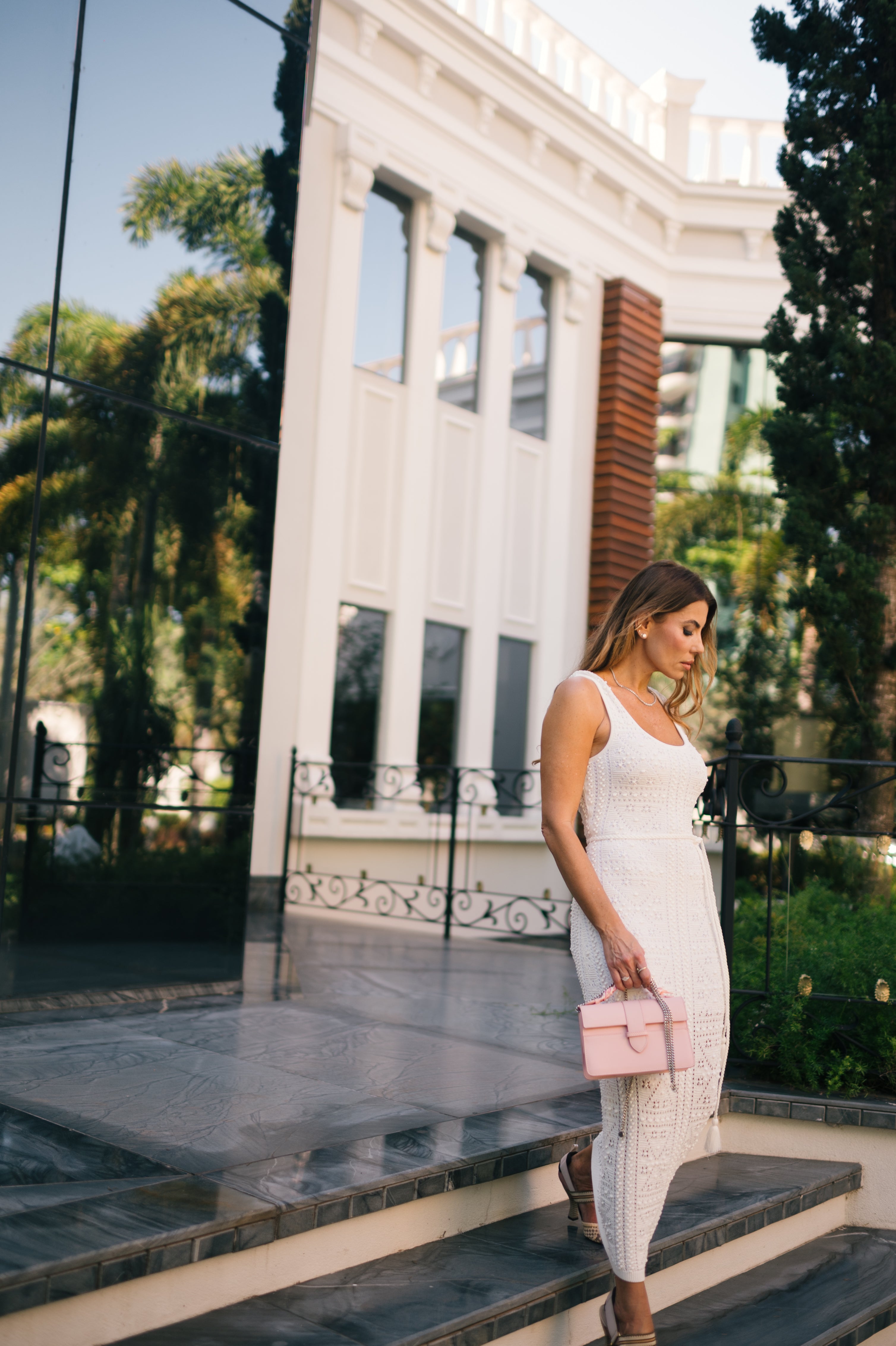 Bolsa Lille Blush Couro Epsom