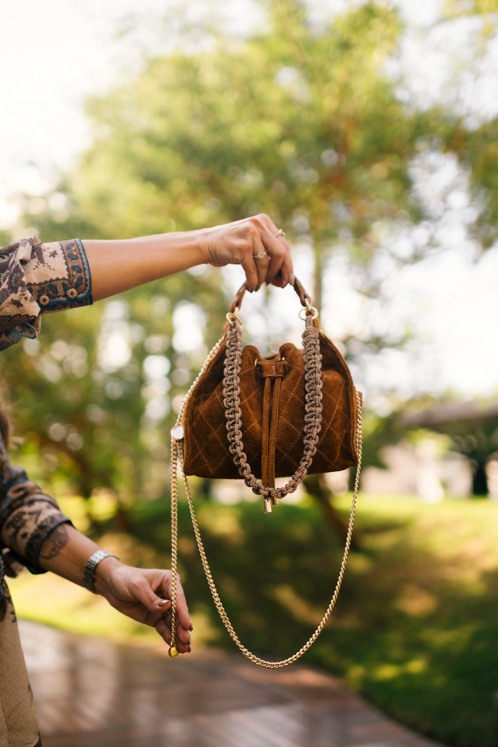 Bolsa Méribel Camel mini