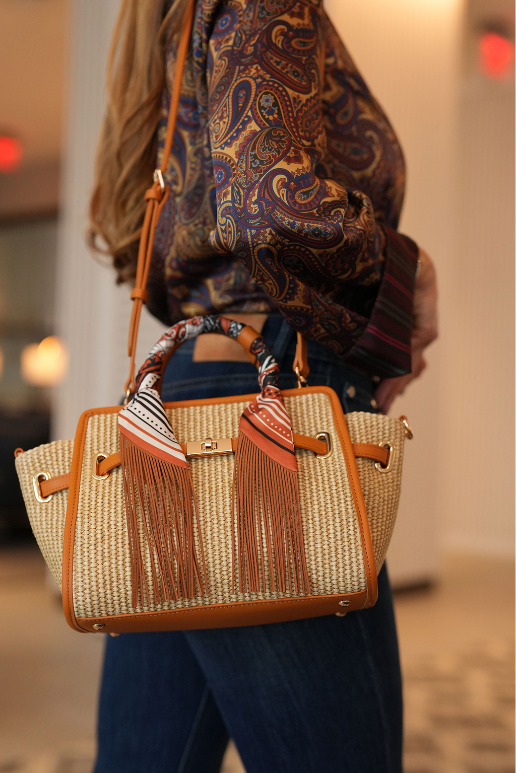 Bolsa La Provence Mini Camel