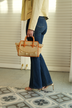 Bolsa La Provence Mini Camel