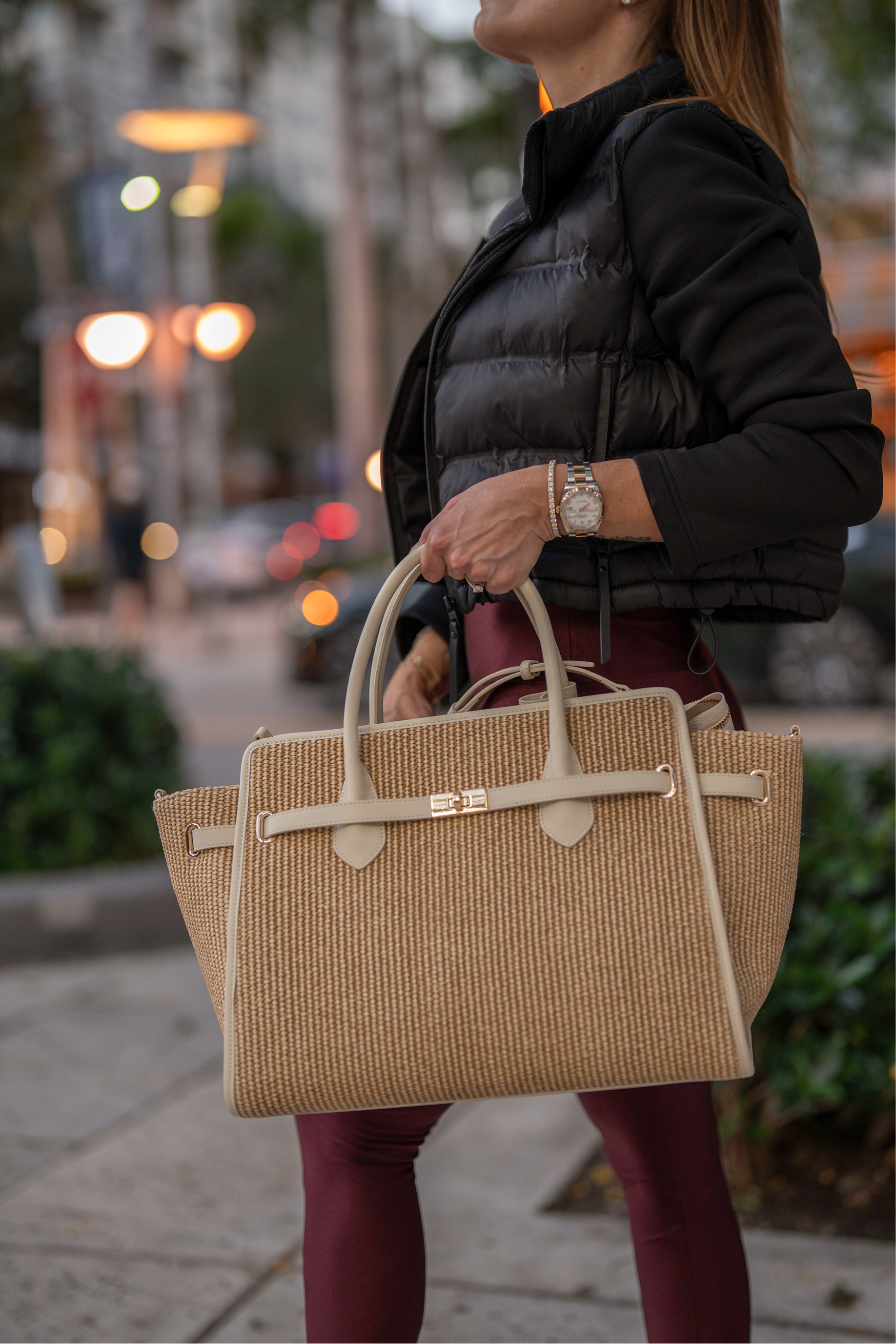 Bolsa La Provence Média Off White