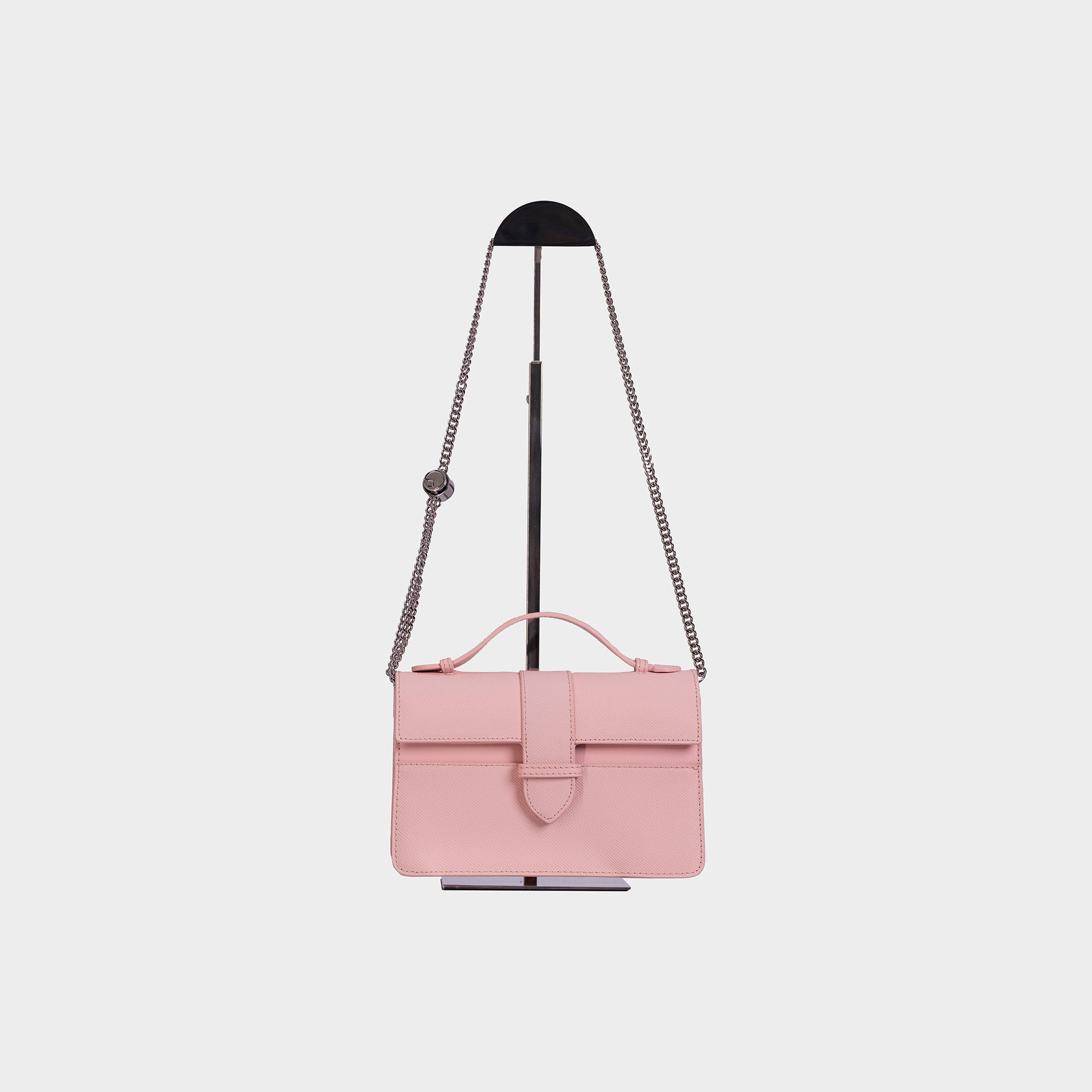 Bolsa Lille Blush Couro Epsom