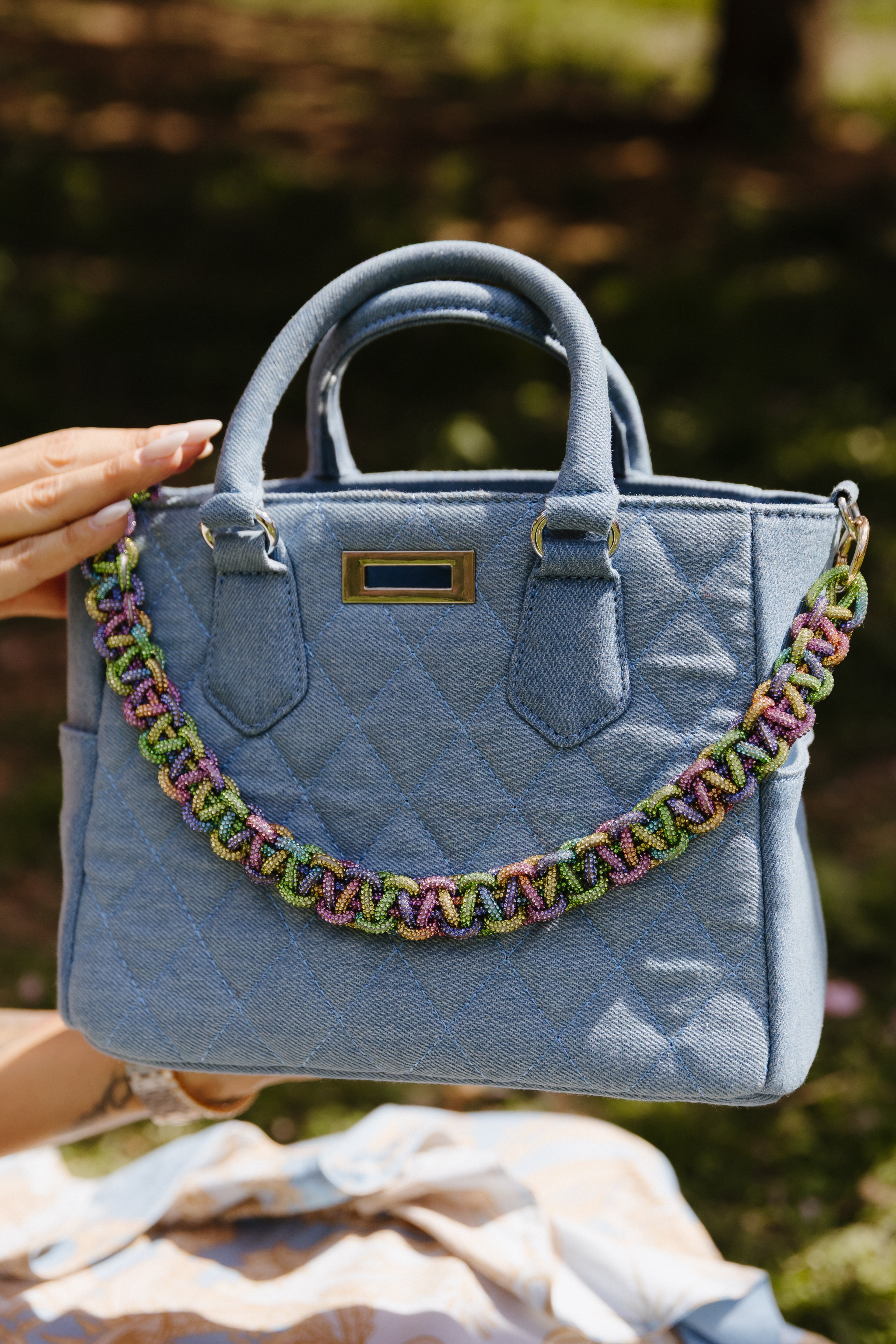 Bolsa Saint Tropez Mini Jeans Claro