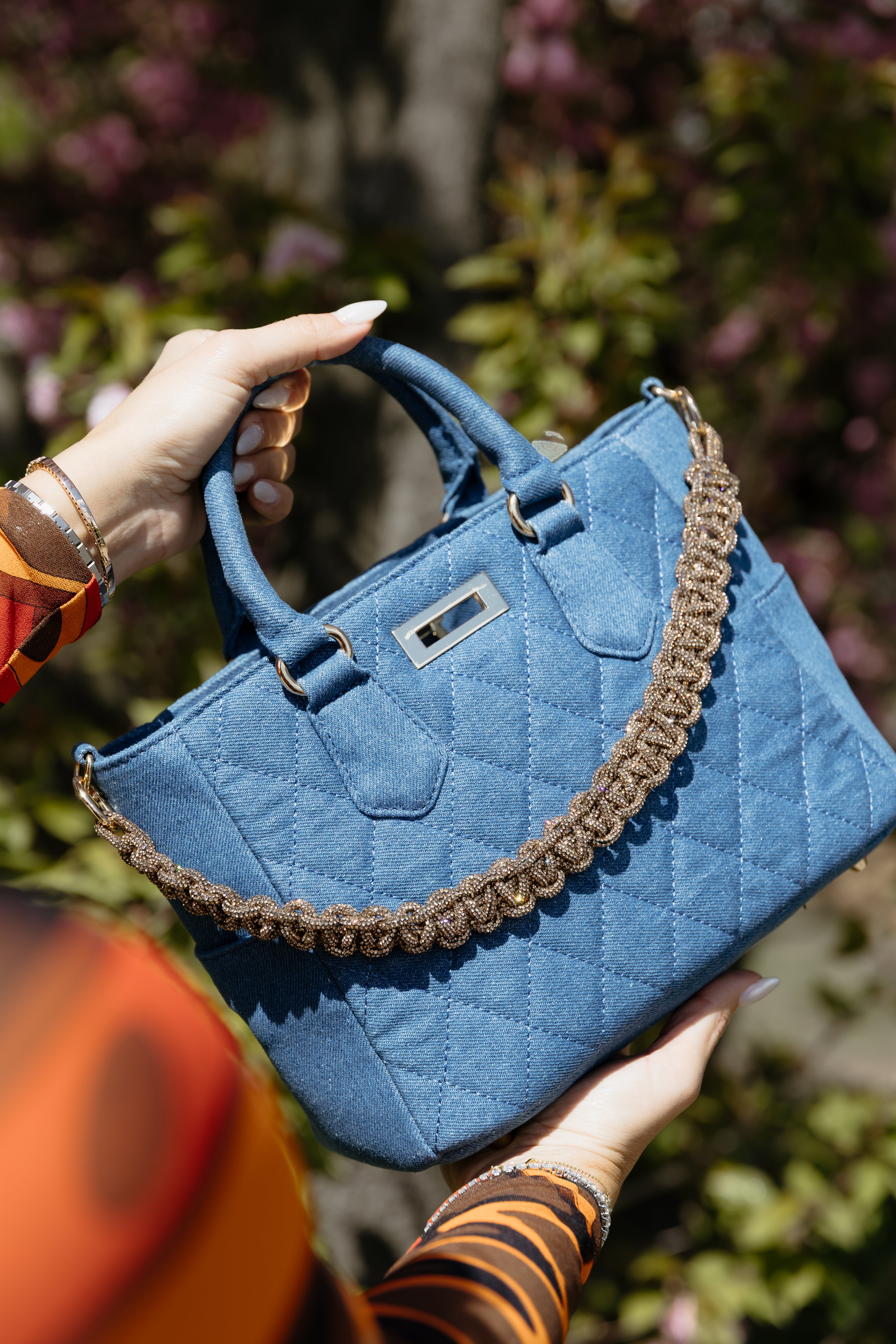 Bolsa Saint Tropez Mini Jeans Escuro