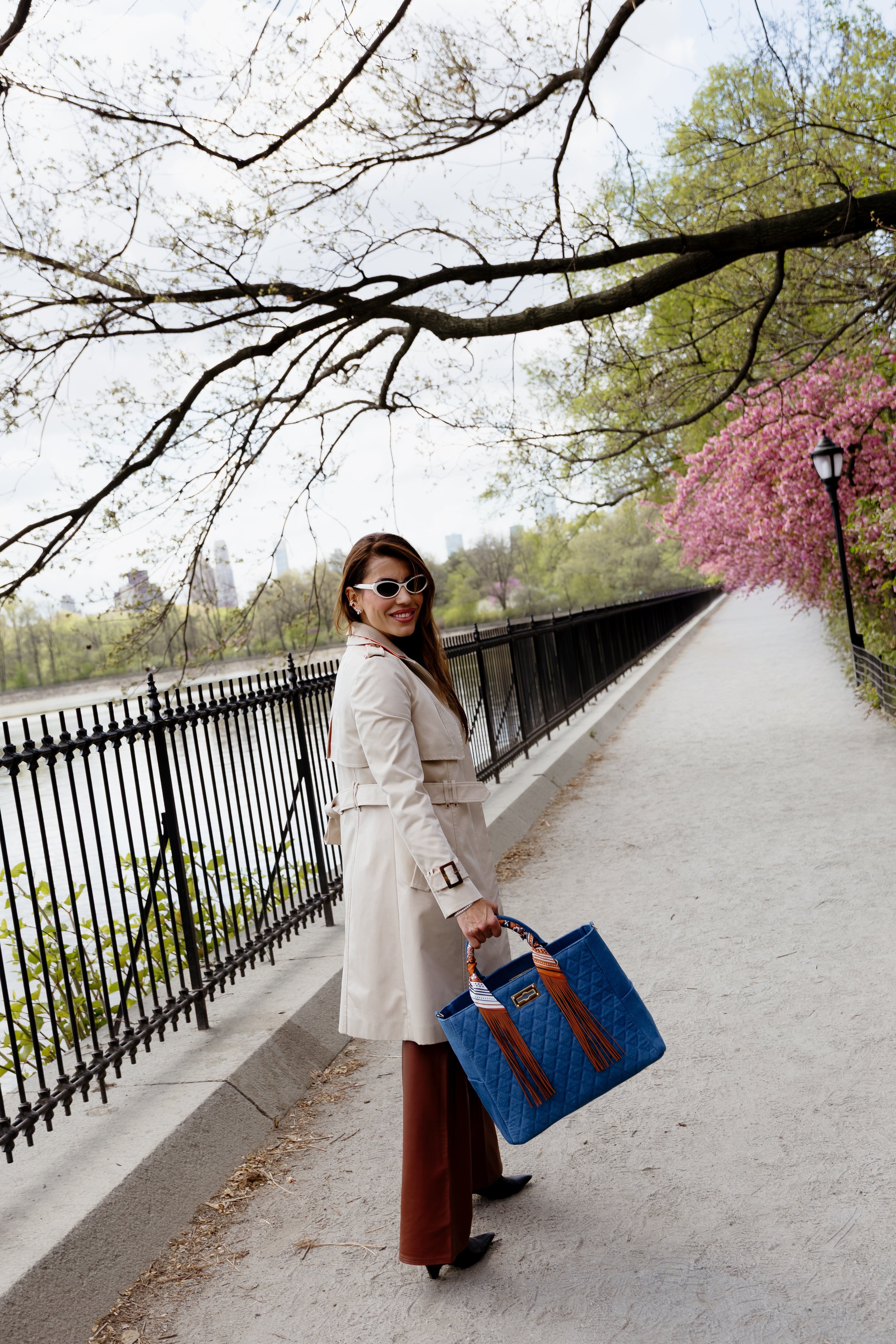 Bolsa Saint Tropez Média Jeans Escuro