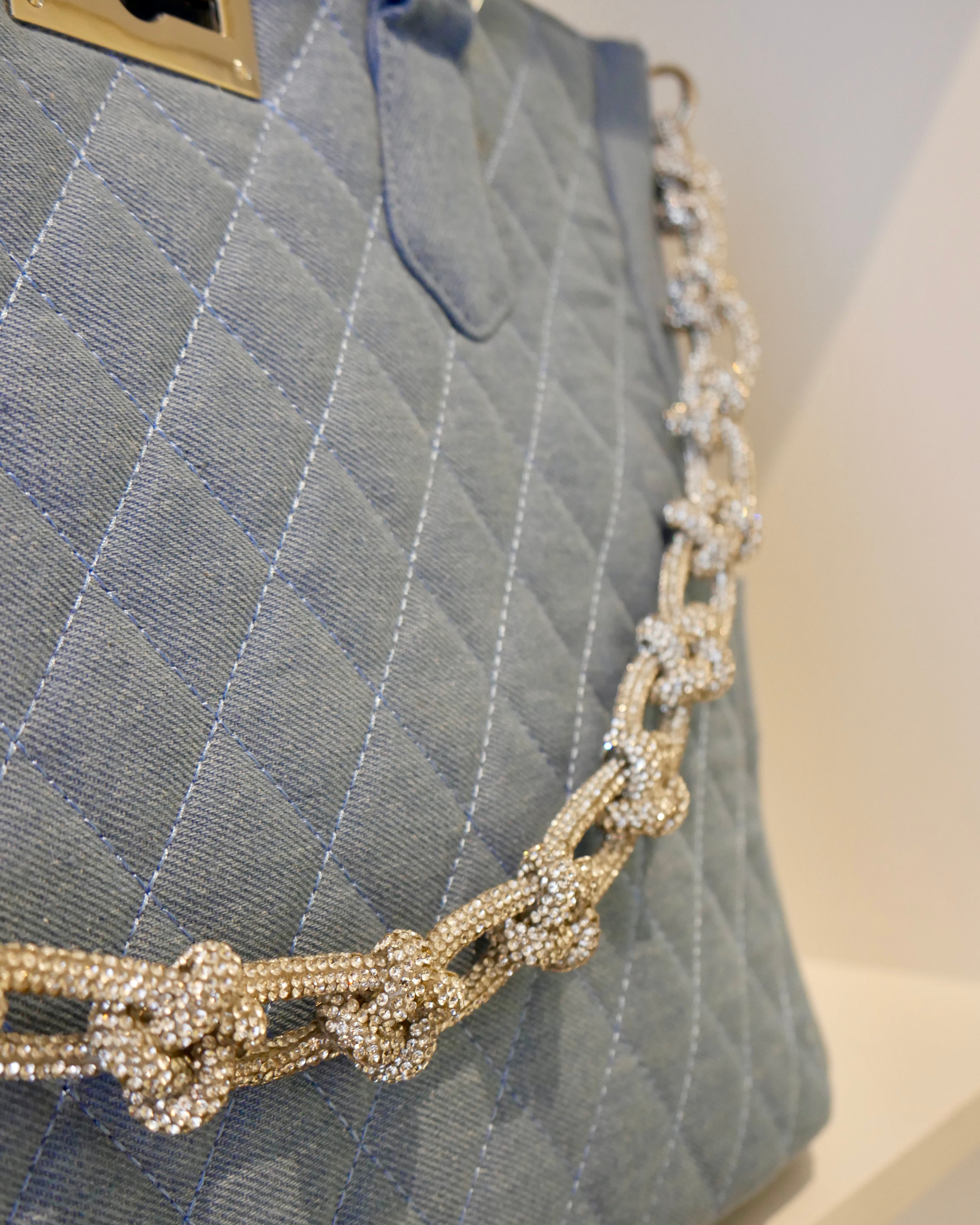 Bolsa Saint Tropez Média Jeans Claro