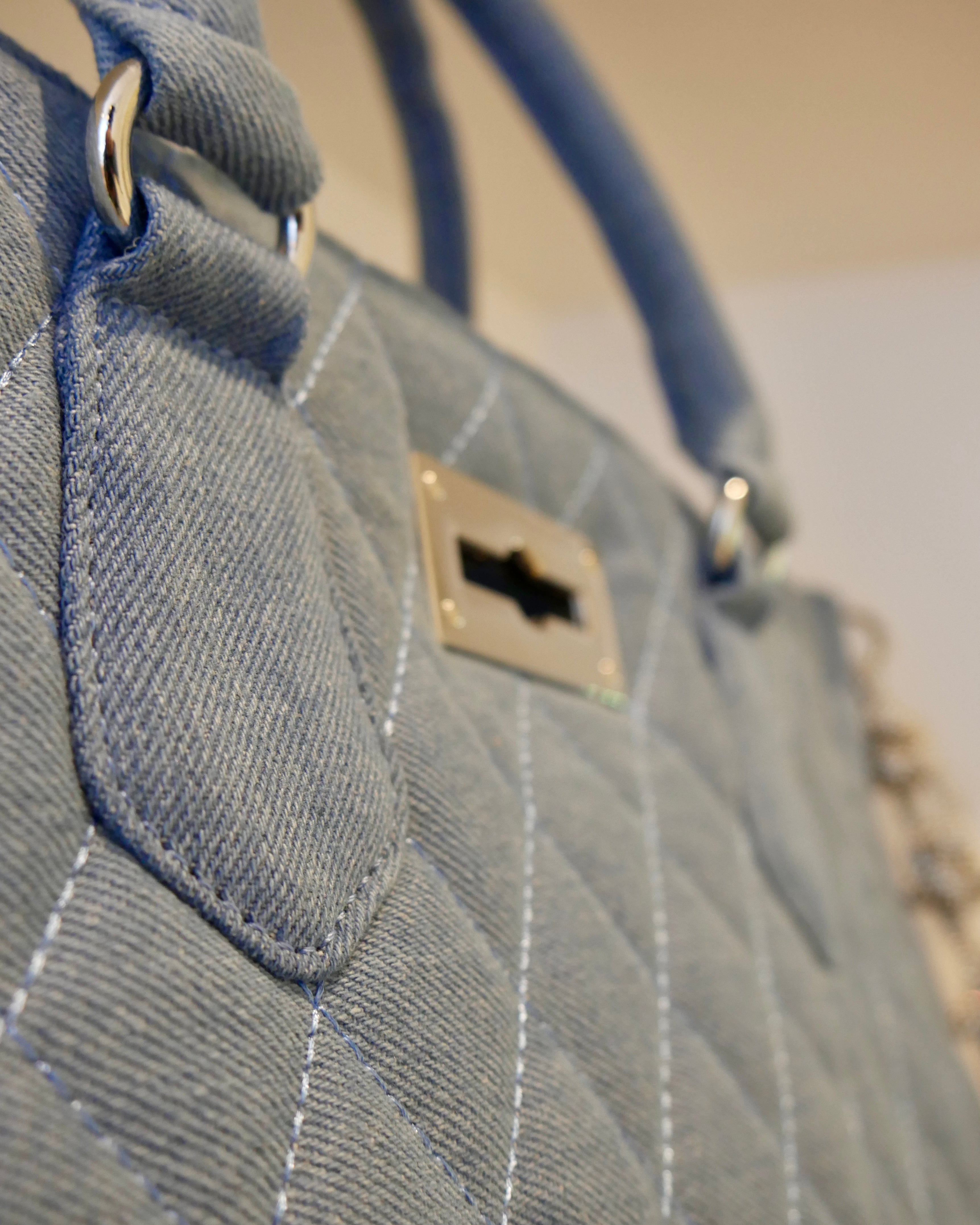 Bolsa Saint Tropez Média Jeans Claro