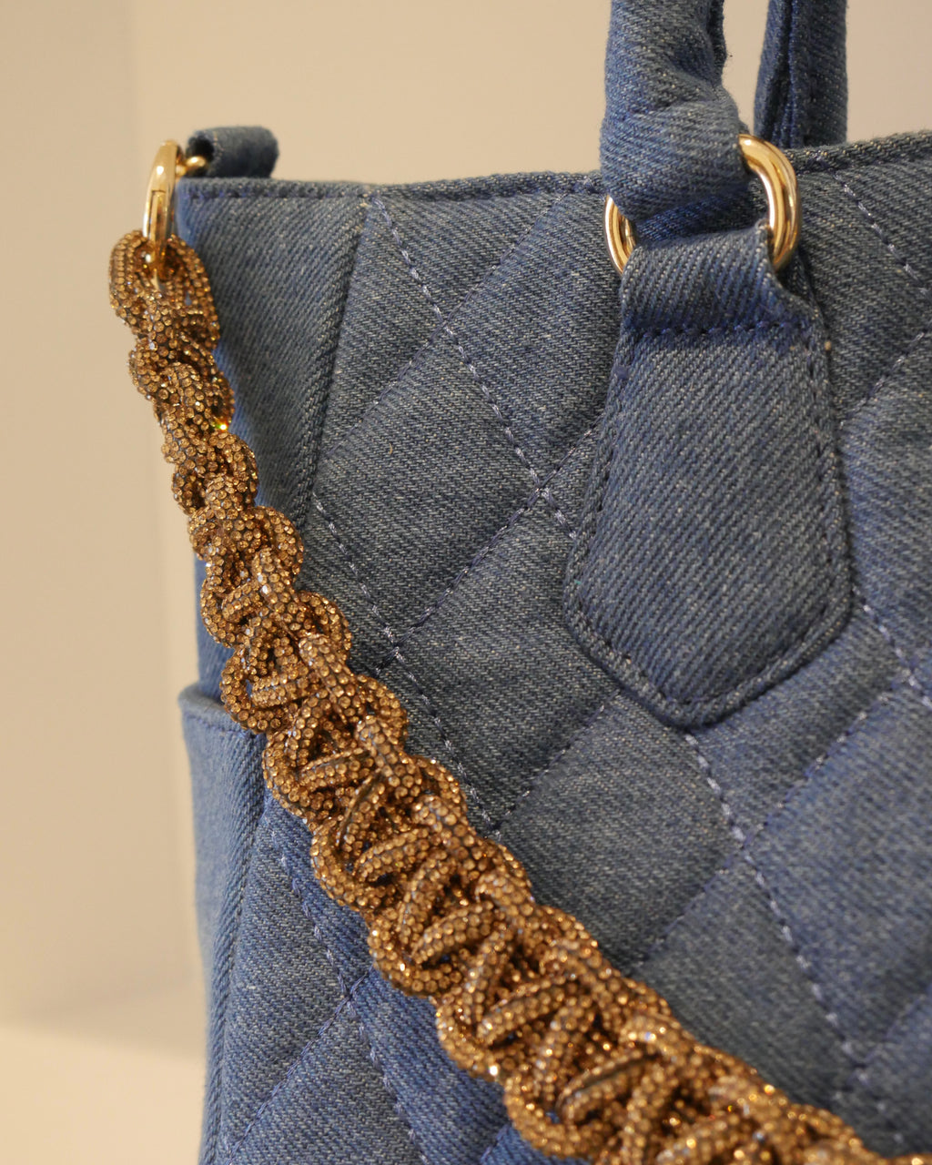 Bolsa Saint Tropez Mini Jeans Escuro