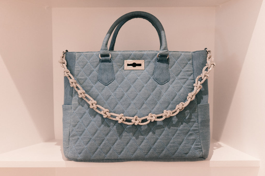 Bolsa Saint Tropez Média Jeans Claro