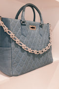 Bolsa Saint Tropez Média Jeans Claro