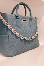 Bolsa Saint Tropez Média Jeans Claro