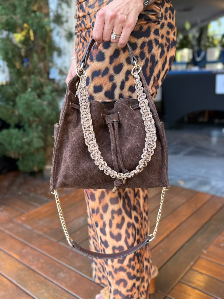 Bolsa Meribel Mocha pequena